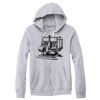 Adult Triblend Full-Zip Fleece Hooded Sweatshirt Thumbnail