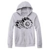 Adult Triblend Full-Zip Fleece Hooded Sweatshirt Thumbnail