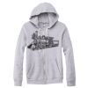 Adult Triblend Full-Zip Fleece Hooded Sweatshirt Thumbnail
