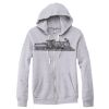 Adult Triblend Full-Zip Fleece Hooded Sweatshirt Thumbnail