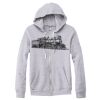 Adult Triblend Full-Zip Fleece Hooded Sweatshirt Thumbnail