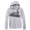 Adult Triblend Full-Zip Fleece Hooded Sweatshirt Thumbnail