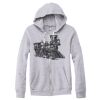Adult Triblend Full-Zip Fleece Hooded Sweatshirt Thumbnail