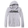 Adult Triblend Full-Zip Fleece Hooded Sweatshirt Thumbnail