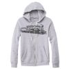 Adult Triblend Full-Zip Fleece Hooded Sweatshirt Thumbnail