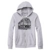 Adult Triblend Full-Zip Fleece Hooded Sweatshirt Thumbnail