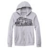 Adult Triblend Full-Zip Fleece Hooded Sweatshirt Thumbnail