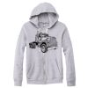 Adult Triblend Full-Zip Fleece Hooded Sweatshirt Thumbnail