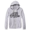Adult Triblend Full-Zip Fleece Hooded Sweatshirt Thumbnail