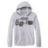 Adult Triblend Full-Zip Fleece Hooded Sweatshirt Thumbnail