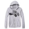 Adult Triblend Full-Zip Fleece Hooded Sweatshirt Thumbnail