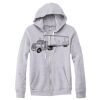 Adult Triblend Full-Zip Fleece Hooded Sweatshirt Thumbnail