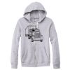 Adult Triblend Full-Zip Fleece Hooded Sweatshirt Thumbnail