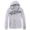 Adult Triblend Full-Zip Fleece Hooded Sweatshirt Thumbnail