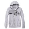 Adult Triblend Full-Zip Fleece Hooded Sweatshirt Thumbnail