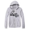 Adult Triblend Full-Zip Fleece Hooded Sweatshirt Thumbnail