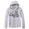 Adult Triblend Full-Zip Fleece Hooded Sweatshirt Thumbnail