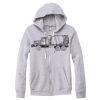 Adult Triblend Full-Zip Fleece Hooded Sweatshirt Thumbnail