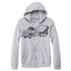 Adult Triblend Full-Zip Fleece Hooded Sweatshirt Thumbnail