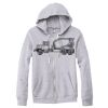 Adult Triblend Full-Zip Fleece Hooded Sweatshirt Thumbnail