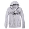 Adult Triblend Full-Zip Fleece Hooded Sweatshirt Thumbnail