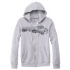 Adult Triblend Full-Zip Fleece Hooded Sweatshirt Thumbnail