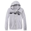 Adult Triblend Full-Zip Fleece Hooded Sweatshirt Thumbnail