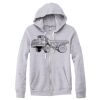 Adult Triblend Full-Zip Fleece Hooded Sweatshirt Thumbnail