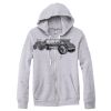 Adult Triblend Full-Zip Fleece Hooded Sweatshirt Thumbnail