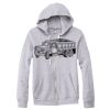 Adult Triblend Full-Zip Fleece Hooded Sweatshirt Thumbnail