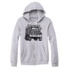 Adult Triblend Full-Zip Fleece Hooded Sweatshirt Thumbnail