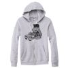Adult Triblend Full-Zip Fleece Hooded Sweatshirt Thumbnail