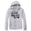Adult Triblend Full-Zip Fleece Hooded Sweatshirt Thumbnail