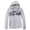 Adult Triblend Full-Zip Fleece Hooded Sweatshirt Thumbnail