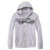 Adult Triblend Full-Zip Fleece Hooded Sweatshirt Thumbnail