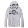 Adult Triblend Full-Zip Fleece Hooded Sweatshirt Thumbnail