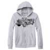 Adult Triblend Full-Zip Fleece Hooded Sweatshirt Thumbnail