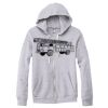 Adult Triblend Full-Zip Fleece Hooded Sweatshirt Thumbnail