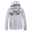Adult Triblend Full-Zip Fleece Hooded Sweatshirt Thumbnail