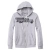 Adult Triblend Full-Zip Fleece Hooded Sweatshirt Thumbnail