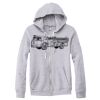 Adult Triblend Full-Zip Fleece Hooded Sweatshirt Thumbnail