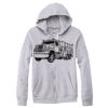 Adult Triblend Full-Zip Fleece Hooded Sweatshirt Thumbnail