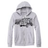 Adult Triblend Full-Zip Fleece Hooded Sweatshirt Thumbnail