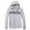 Adult Triblend Full-Zip Fleece Hooded Sweatshirt Thumbnail