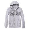 Adult Triblend Full-Zip Fleece Hooded Sweatshirt Thumbnail