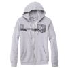 Adult Triblend Full-Zip Fleece Hooded Sweatshirt Thumbnail