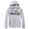 Adult Triblend Full-Zip Fleece Hooded Sweatshirt Thumbnail
