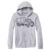 Adult Triblend Full-Zip Fleece Hooded Sweatshirt Thumbnail