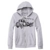 Adult Triblend Full-Zip Fleece Hooded Sweatshirt Thumbnail