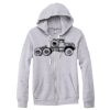 Adult Triblend Full-Zip Fleece Hooded Sweatshirt Thumbnail